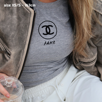Fake T-Shirt slim fit